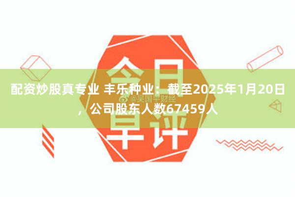 配资炒股真专业 丰乐种业：截至2025年1月20日，公司股东人数67459人