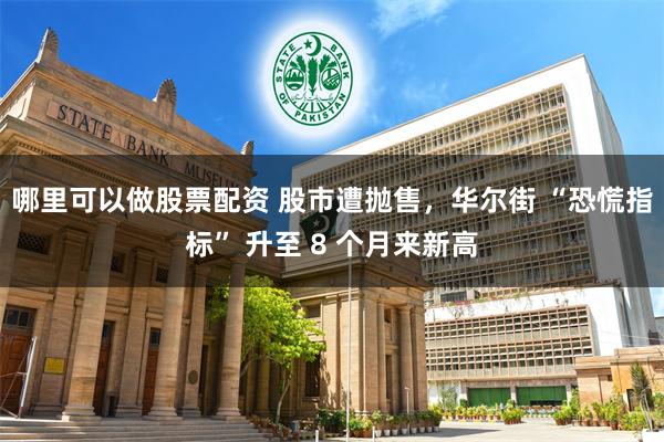 哪里可以做股票配资 股市遭抛售，华尔街 “恐慌指标” 升至 8 个月来新高